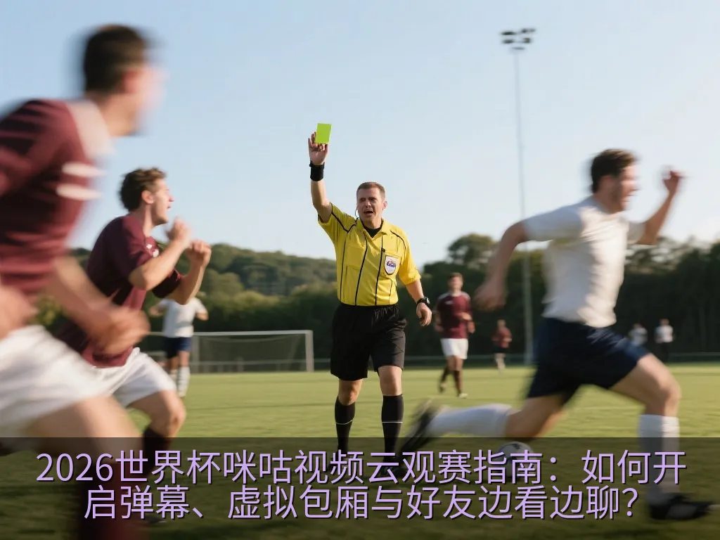 2026世界杯咪咕视频云观赛指南：如何开启弹幕、虚拟包厢与好友边看边聊？